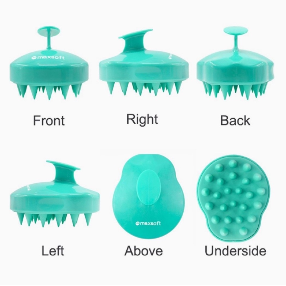 MAXSOFT ยท LIGHT GREEN SCALP SCRUBBER - Picture 3 of 5